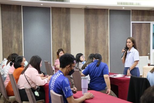 ภาพบรรยากาศโครงการพัฒนานวัตกรรมการบริหารและนวัตกรรมการเรียนการสอน