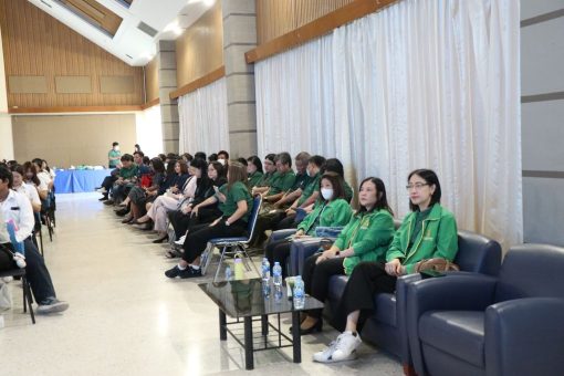 คณาจารย์คณะเทคโนโลยีการเกษตรเข้าร่วมกิจกรรมปฐมนิเทศนักศึกษาใหม่ ประจำปีการศึกษา 2568