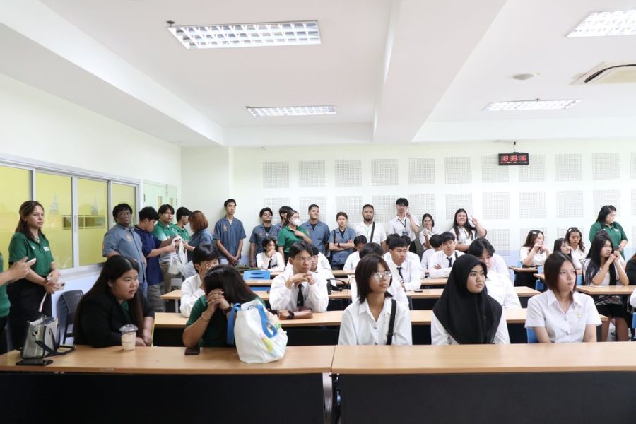 นักศึกษาใหม่ สาขาการผลิตพืช คณะเทคโนโลยีการเกษตร