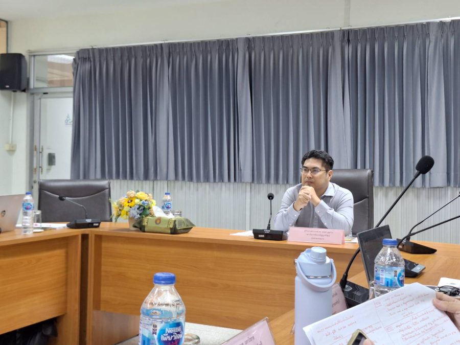 คณะกรรมการตรวจประเมินคุณภาพการศึกษารับฟังการนำเสนอหลักสูตรสาขาวิทยาศาสตร์และเทคโนโลยีการอาหาร
