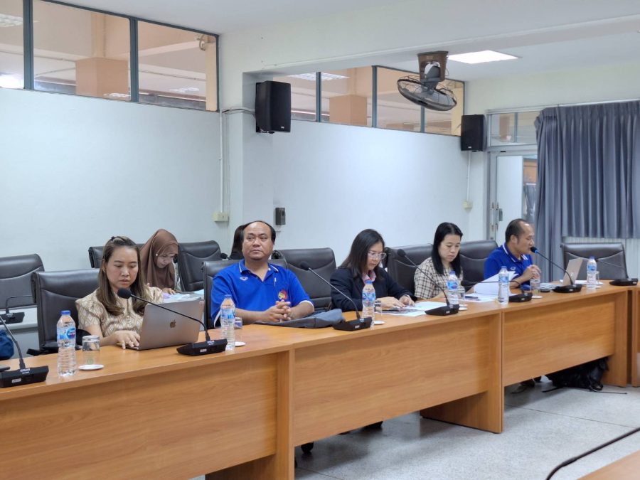 คณาจารย์สาขาวิทยาศาสตร์และเทคโนโลยีการอาหารนำเสนอผลการบริหารจัดการศึกษาของหลักกสูตรในรอบปีการศึกษา 2567