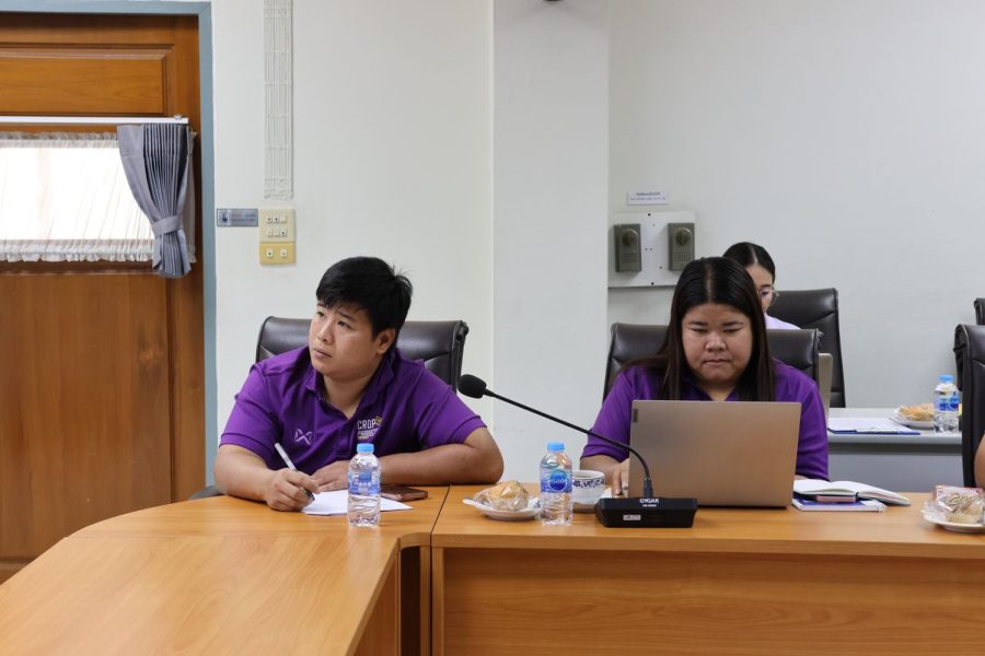 คณะกรรมการบริหารคณะเทคโนโลยีการเกษตรเข้าร่วมประชุม