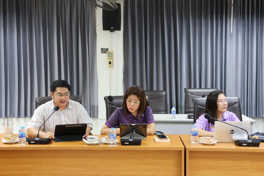 รองคณบดีฝ่ายบริหารงานทั่วไป รายงานผลลัพธ์จากจากดำเนินงาน