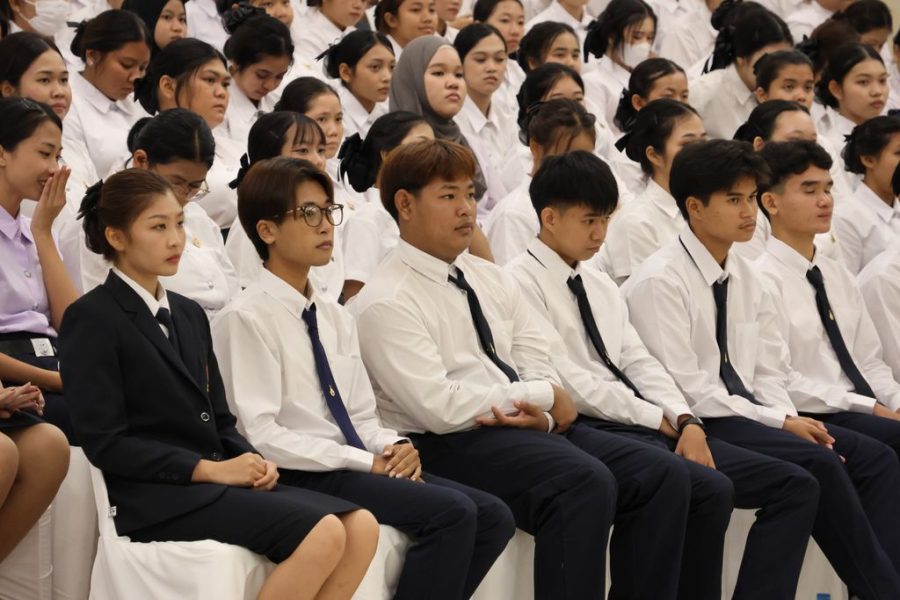 นักศึกษาใหม่ประจำปีการศึกษา 2568 ร่วมพิธีไหว้ครูประจำปีการศึกษา 2568