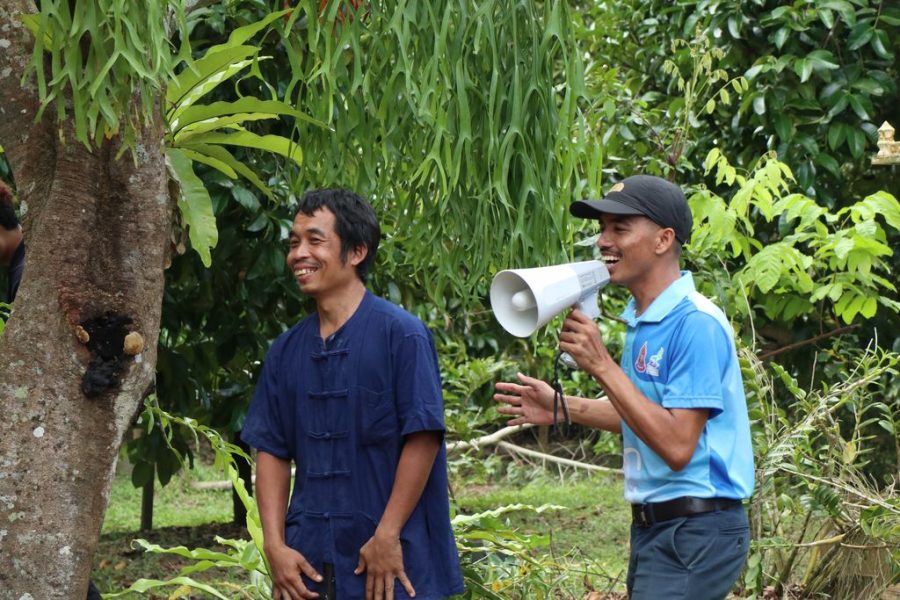 วิทยากรประจำศูนย์ฯบรรยายให้ความรู้กับบุคลากร