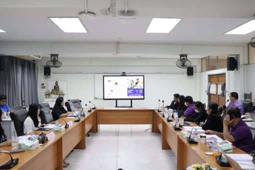 คณาจารย์ และบุคลากรสาขาการผลิตพืชร่วมเข้ารับการตรวจประเมินหลักสูตร