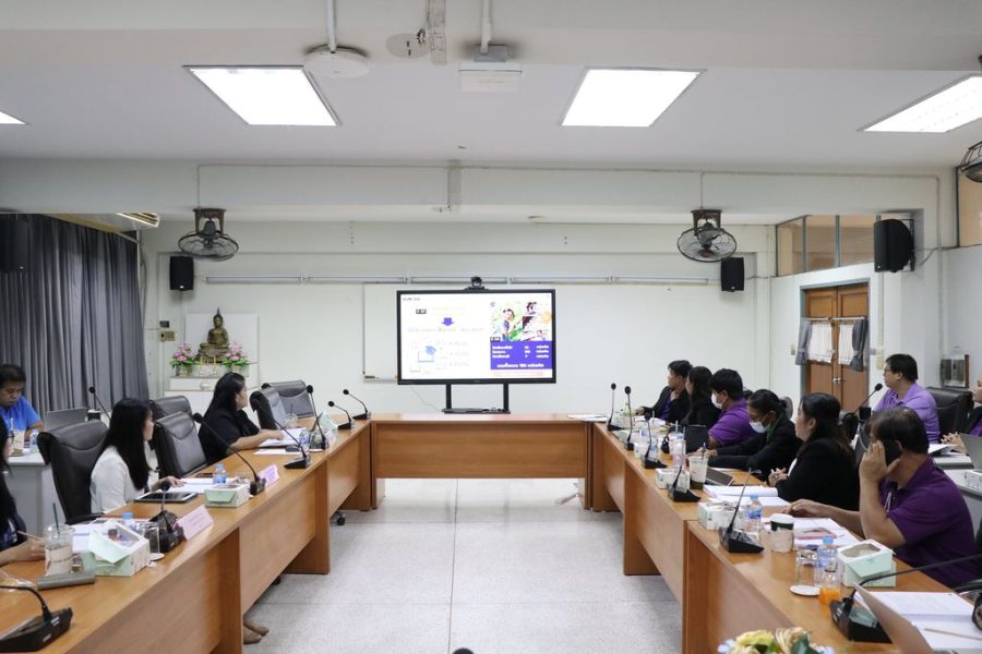 คณาจารย์ และบุคลากรสาขาการผลิตพืชร่วมเข้ารับการตรวจประเมินหลักสูตร