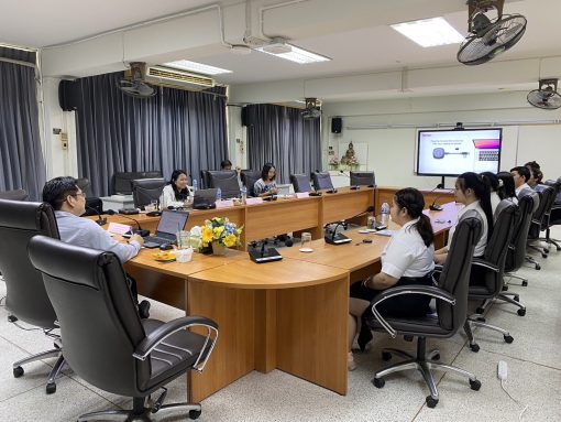 คณะกรรมการตรวจปนะเมินสัมภาษณ์นักศึกษาสาขาวิทยาศาสตร์และเทคโนโลยีการอาหาร