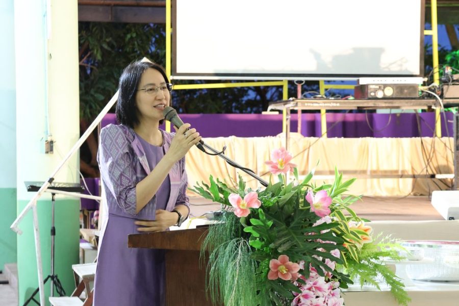 คณบดีคณะเทคโนโลยีการเกษตรกล่าวเปิดงานเกษียณอายุราชการ ประจำปี 2568
