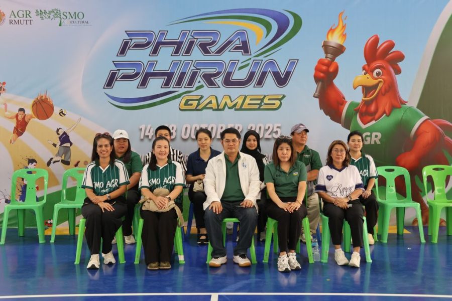 ผู้บริหารและคณาจารย์คณะเทคโนโลยีการเกษตรเข้าร่วมงานกีฬาพระพิรุณเกมส์ ประจำปี 2568