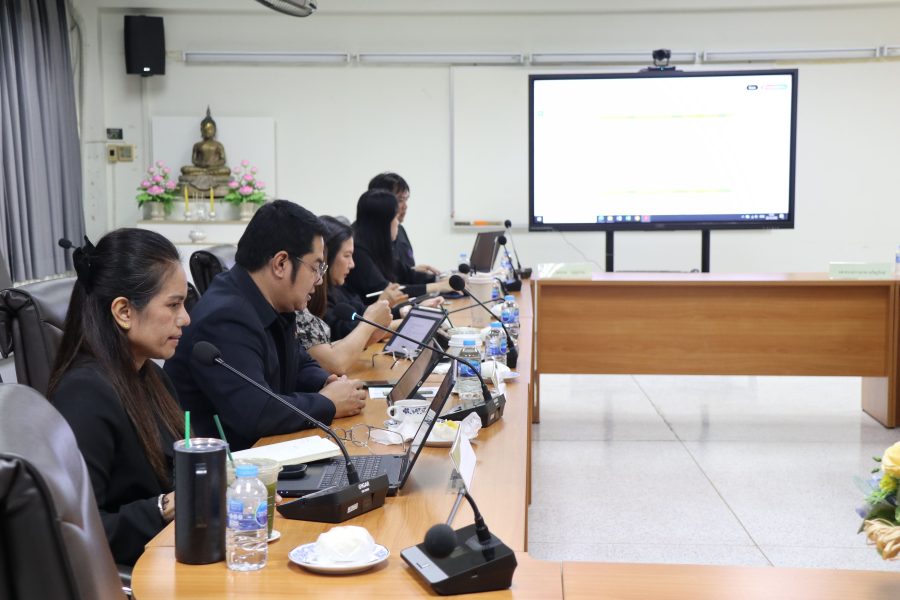 ประชุมคณะกรรมการบริหารคณะเทคโนโลยีการเกษตร มทร.ธัญบุรี ครั้งที่ 1/2569