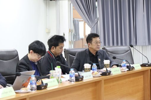 ประชุมคณะกรรมการบริหารคณะเทคโนโลยีการเกษตร มทร.ธัญบุรี ครั้งที่ 1/2569