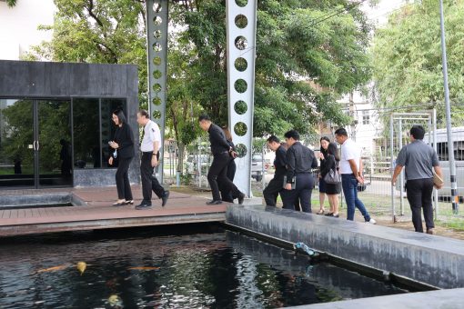 ทีมผู้บริหาร ธุรกิจเกษตรภัณฑ์ บริษัท เจริญโภคภัณฑ์อาหาร จำกัด (มหาชน) เครือ CP เยี่ยมชม ศึกษาดูงาน คณะเทคโนโลยีการเกษตร มทร.ธัญบุรี