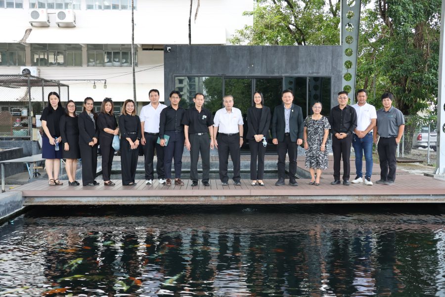 ทีมผู้บริหาร ธุรกิจเกษตรภัณฑ์ บริษัท เจริญโภคภัณฑ์อาหาร จำกัด (มหาชน) เครือ CP เยี่ยมชม ศึกษาดูงาน คณะเทคโนโลยีการเกษตร มทร.ธัญบุรี
