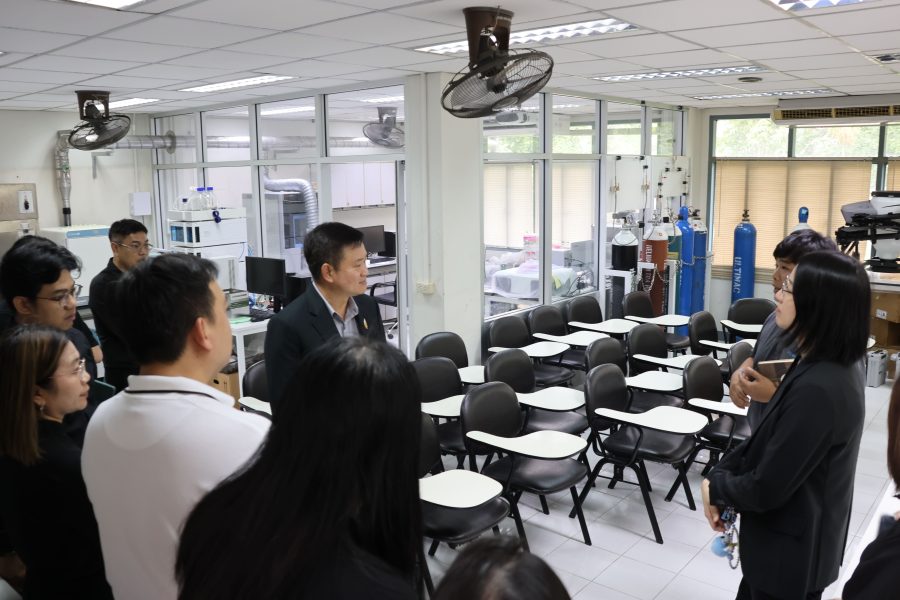 ทีมผู้บริหาร ธุรกิจเกษตรภัณฑ์ บริษัท เจริญโภคภัณฑ์อาหาร จำกัด (มหาชน) เครือ CP เยี่ยมชม ศึกษาดูงาน คณะเทคโนโลยีการเกษตร มทร.ธัญบุรี