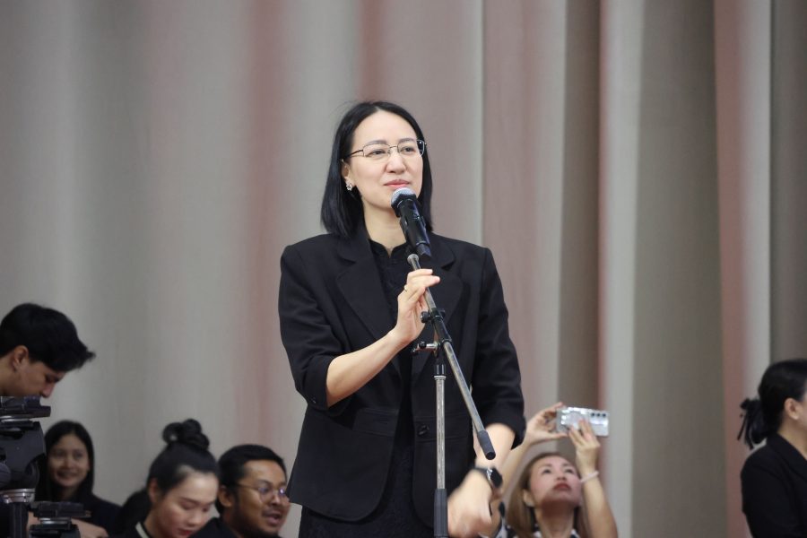 คณะเทคโนโลยีการเกษตร มทร.ธัญบุรี จัดซ้อมย่อยพิธีพระราชทานปริญญาบัตร ประจำปีการศึกษา ๒๕๖๗ เพื่อเตรียมความพร้อมให้แก่บัณฑิตก่อนเข้าร่วมพิธี