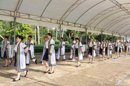 คณะเทคโนโลยีการเกษตร มทร.ธัญบุรี ร่วมซ้อมใหญ่พิธีพระราชทานปริญญาบัตร ครั้งที่ 39 ประจำปีการศึกษา 2567