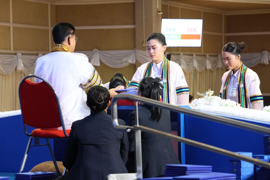 คณะเทคโนโลยีการเกษตร มทร.ธัญบุรี ร่วมซ้อมใหญ่พิธีพระราชทานปริญญาบัตร ครั้งที่ 39 ประจำปีการศึกษา 2567