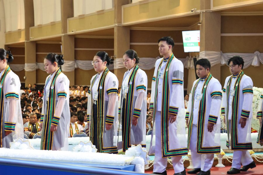 คณะเทคโนโลยีการเกษตร มทร.ธัญบุรี ร่วมซ้อมใหญ่พิธีพระราชทานปริญญาบัตร ครั้งที่ 39 ประจำปีการศึกษา 2567