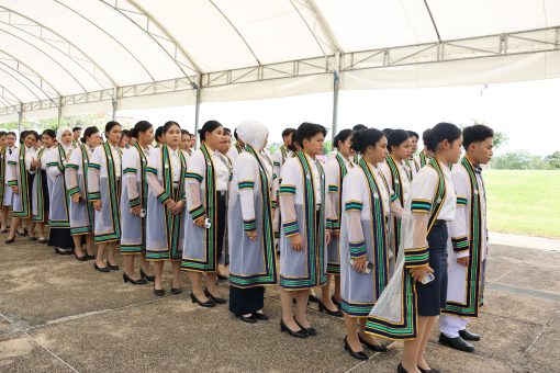 คณะเทคโนโลยีการเกษตร มทร.ธัญบุรี ร่วมซ้อมใหญ่พิธีพระราชทานปริญญาบัตร ครั้งที่ 39 ประจำปีการศึกษา 2567