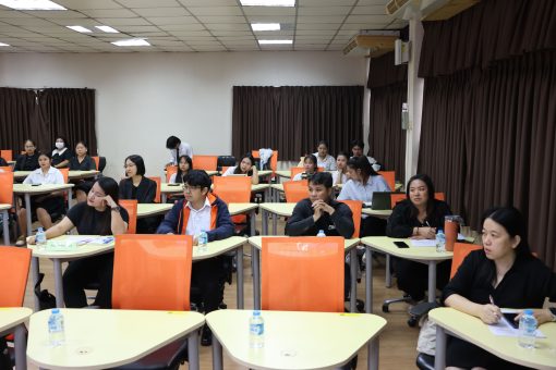 นักศึกษาคณะเทคโนโลยีการเกษตร เข้าร่วมโครงการประกวดสหกิจศึกษาดีเด่น ระดับคณะ ประจำปีการศึกษา 2568