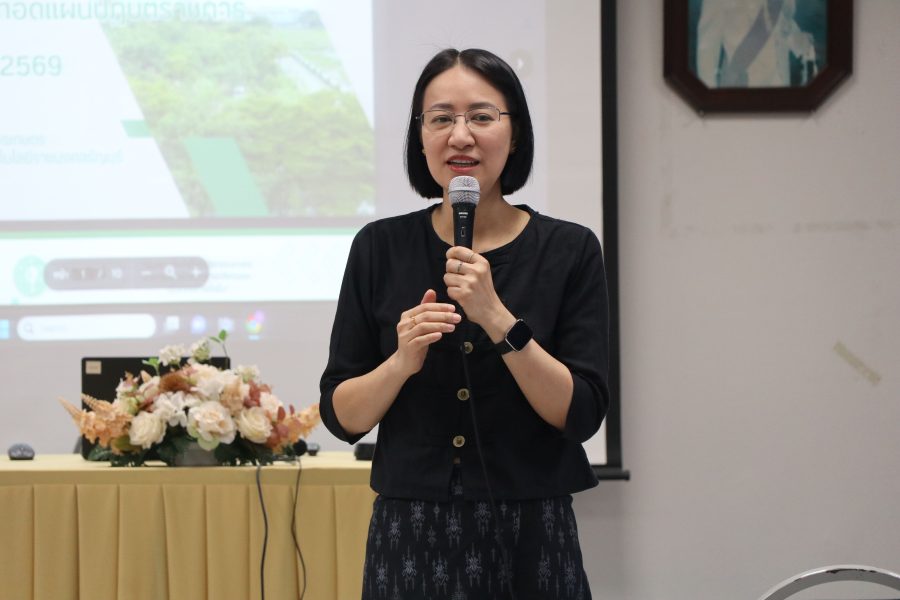 คณะเทคโนโลยีการเกษตร มทร.ธัญบุรี จัดประชุมคณาจารย์และบุคลากร เตรียมความพร้อมเปิดภาคเรียน 2/2569