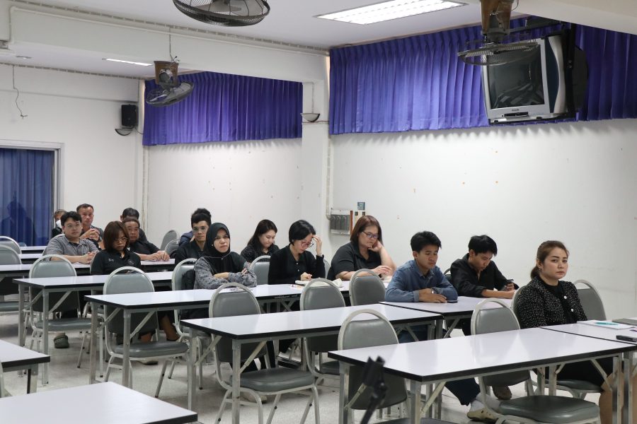 คณะเทคโนโลยีการเกษตร มทร.ธัญบุรี จัดประชุมคณาจารย์และบุคลากร เตรียมความพร้อมเปิดภาคเรียน 2/2569