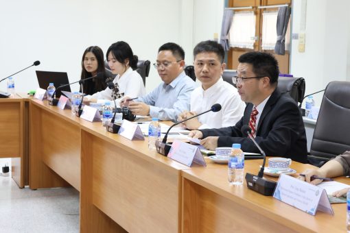 คณะเทคโนโลยีการเกษตร มทร.ธัญบุรี หารือความร่วมมือทางวิชาการกับ Guangdong AIB Polytechnic สาธารณรัฐประชาชนจีน