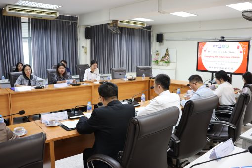 คณะเทคโนโลยีการเกษตร มทร.ธัญบุรี หารือความร่วมมือทางวิชาการกับ Guangdong AIB Polytechnic สาธารณรัฐประชาชนจีน