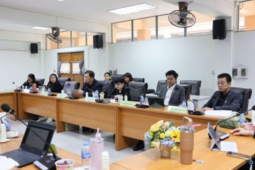 ประชุมคณะกรรมการประจำคณะเทคโนโลยีการเกษตร มทร.ธัญบุรี ครั้งที่ 1/2569 เดินหน้าขับเคลื่อนพันธกิจ สอดรับยุทธศาสตร์มหาวิทยาลัย