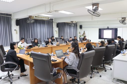 ประชุมคณะกรรมการบริหารคณะเทคโนโลยีการเกษตร มหาวิทยาลัยเทคโนโลยีราชมงคลธัญบุรี ครั้งที่ 12/2568