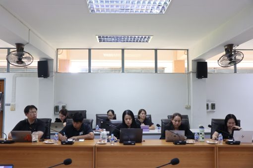 ประชุมคณะกรรมการบริหารคณะเทคโนโลยีการเกษตร มหาวิทยาลัยเทคโนโลยีราชมงคลธัญบุรี ครั้งที่ 12/2568