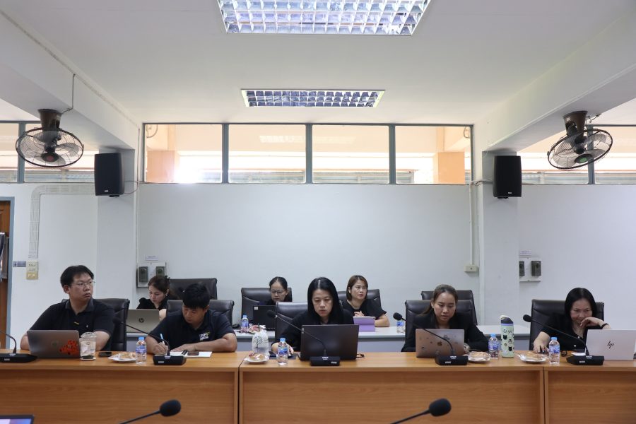 ประชุมคณะกรรมการบริหารคณะเทคโนโลยีการเกษตร มหาวิทยาลัยเทคโนโลยีราชมงคลธัญบุรี ครั้งที่ 12/2568