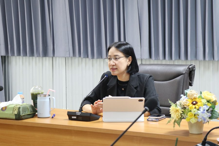 ประชุมคณะกรรมการบริหารคณะเทคโนโลยีการเกษตร มหาวิทยาลัยเทคโนโลยีราชมงคลธัญบุรี ครั้งที่ 12/2568