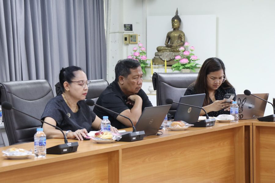 ประชุมคณะกรรมการบริหารคณะเทคโนโลยีการเกษตร มหาวิทยาลัยเทคโนโลยีราชมงคลธัญบุรี ครั้งที่ 12/2568