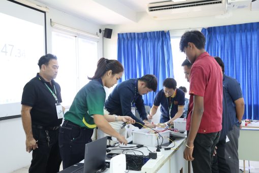 คณะเทคโนโลยีการเกษตร มทร.ธัญบุรี ส่งนักศึกษาเข้าร่วมการแข่งขันทักษะทางวิชาการเกษตรราชมงคล ครั้งที่ 9