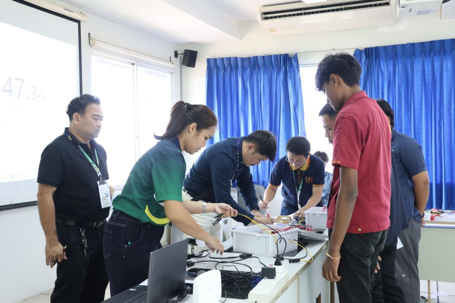 คณะเทคโนโลยีการเกษตร มทร.ธัญบุรี ส่งนักศึกษาเข้าร่วมการแข่งขันทักษะทางวิชาการเกษตรราชมงคล ครั้งที่ 9