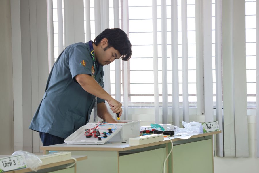 คณะเทคโนโลยีการเกษตร มทร.ธัญบุรี ส่งนักศึกษาเข้าร่วมการแข่งขันทักษะทางวิชาการเกษตรราชมงคล ครั้งที่ 9