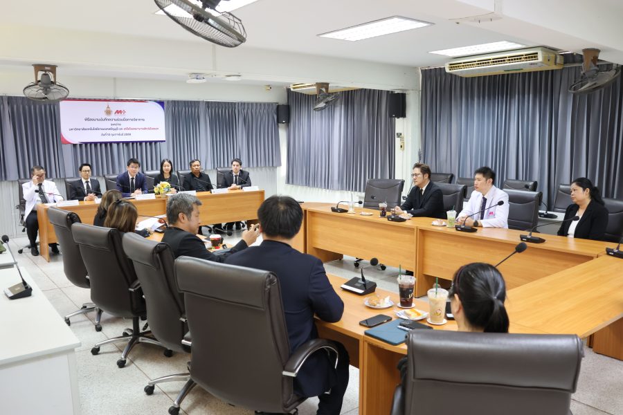 คณะเทคโนโลยีการเกษตร มทร.ธัญบุรี ลงนาม MOU ร่วมกับเครือโรงพยาบาลสัตว์เมืองเอก ขับเคลื่อนการผลิตบัณฑิตนักปฏิบัติ ตอบโจทย์ตลาดแรงงานยุคใหม่