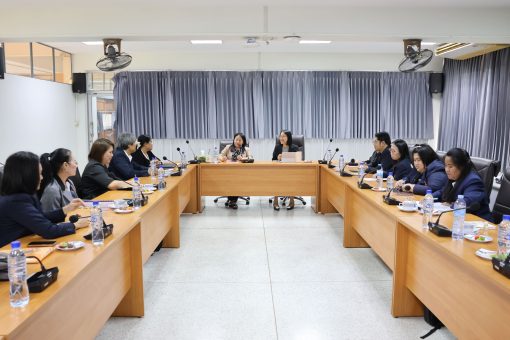 คณะเทคโนโลยีการเกษตร มหาวิทยาลัยเทคโนโลยีราชมงคลธัญบุรี ให้การต้อนรับผู้บริหาร คณาจารย์ และบุคลากรจากคณะเทคโนโลยีการเกษตรและอุตสาหกรรมการเกษตร มหาวิทยาลัยเทคโนโลยีราชมงคลสุวรรณภูมิ ศูนย์พระนครศรีอยุธยา (หันตรา) แลกเปลี่ยนองค์ความรู้งานประกันคุณภาพการศึกษา