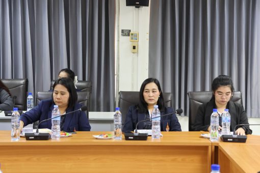 คณะเทคโนโลยีการเกษตร มหาวิทยาลัยเทคโนโลยีราชมงคลธัญบุรี ให้การต้อนรับผู้บริหาร คณาจารย์ และบุคลากรจากคณะเทคโนโลยีการเกษตรและอุตสาหกรรมการเกษตร มหาวิทยาลัยเทคโนโลยีราชมงคลสุวรรณภูมิ ศูนย์พระนครศรีอยุธยา (หันตรา) แลกเปลี่ยนองค์ความรู้งานประกันคุณภาพการศึกษา