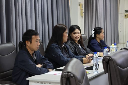 คณะเทคโนโลยีการเกษตร มหาวิทยาลัยเทคโนโลยีราชมงคลธัญบุรี ให้การต้อนรับผู้บริหาร คณาจารย์ และบุคลากรจากคณะเทคโนโลยีการเกษตรและอุตสาหกรรมการเกษตร มหาวิทยาลัยเทคโนโลยีราชมงคลสุวรรณภูมิ ศูนย์พระนครศรีอยุธยา (หันตรา) แลกเปลี่ยนองค์ความรู้งานประกันคุณภาพการศึกษา