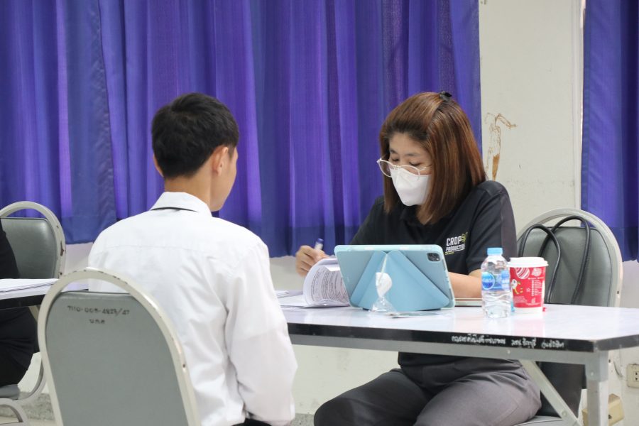 คณะเทคโนโลยีการเกษตร มทร.ธัญบุรี สัมภาษณ์นักศึกษาคัดเลือกทุนการศึกษา ปีการศึกษา 2568 ส่งเสริมโอกาสทางการศึกษา