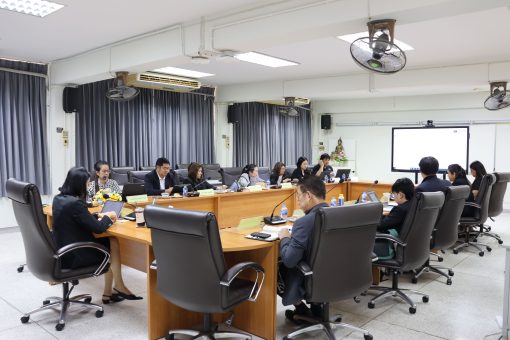 ประชุมคณะกรรมการประจำคณะเทคโนโลยีการเกษตร มหาวิทยาลัยเทคโนโลยีราชมงคลธัญบุรี ครั้งที่ 3/2569