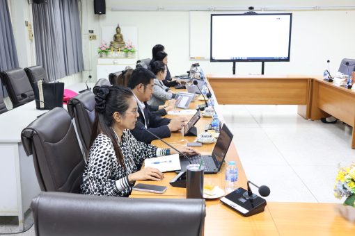 ประชุมคณะกรรมการประจำคณะเทคโนโลยีการเกษตร มหาวิทยาลัยเทคโนโลยีราชมงคลธัญบุรี ครั้งที่ 3/2569