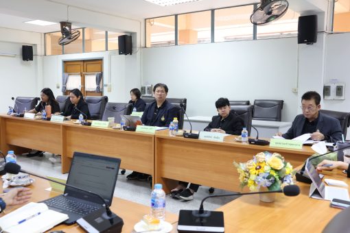 ประชุมคณะกรรมการประจำคณะเทคโนโลยีการเกษตร มหาวิทยาลัยเทคโนโลยีราชมงคลธัญบุรี ครั้งที่ 3/2569