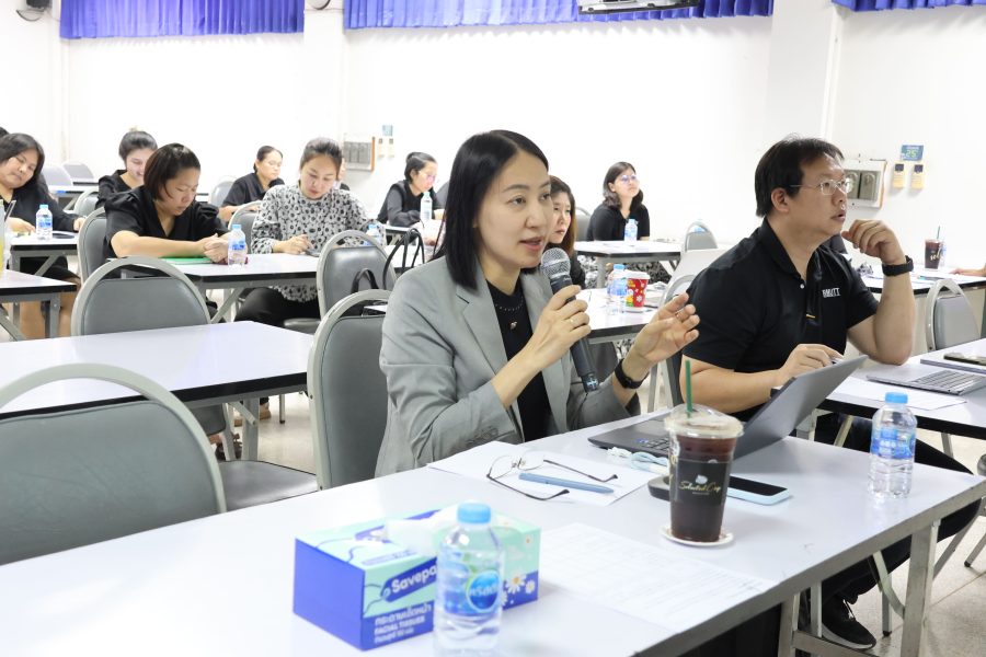 คณะเทคโนโลยีการเกษตร มทร.ธัญบุรี จัดโครงการ พัฒนานวัตกรรมการบริหารจัดการด้วยระบบ Lean Management เสริมศักยภาพบุคลากร เพิ่มประสิทธิภาพการทำงาน