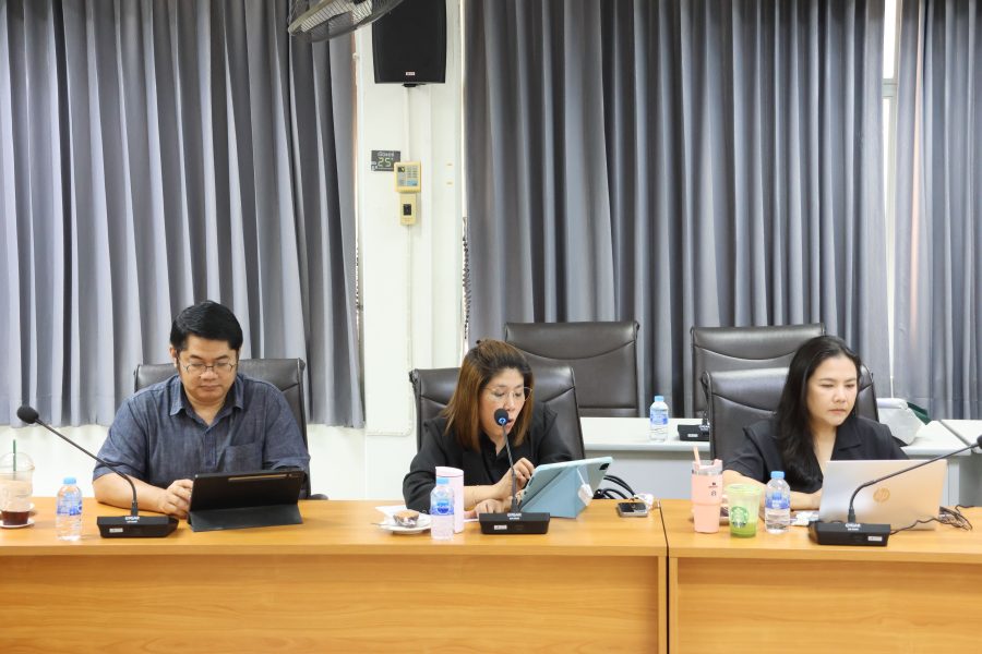 ประชุมคณะกรรมการบริหารคณะเทคโนโลยีการเกษตร มทร.ธัญบุรี ครั้งที่ 3/2569 ประจำเดือนมีนาคม เพื่อติดตามการดำเนินงานของคณะ