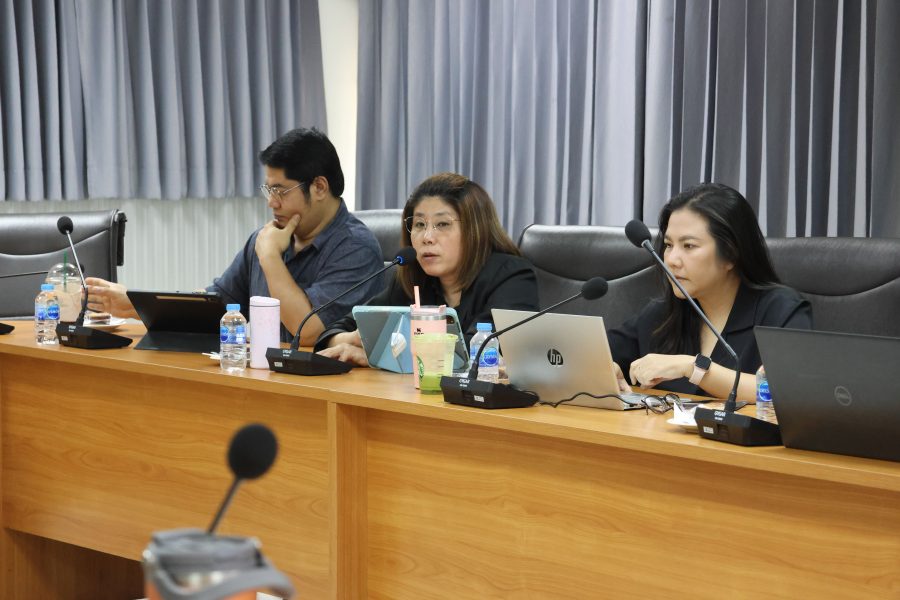 ประชุมคณะกรรมการบริหารคณะเทคโนโลยีการเกษตร มทร.ธัญบุรี ครั้งที่ 3/2569 ประจำเดือนมีนาคม เพื่อติดตามการดำเนินงานของคณะ