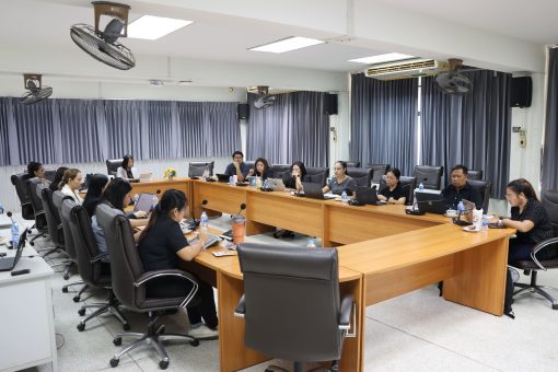 ประชุมคณะกรรมการบริหารคณะเทคโนโลยีการเกษตร มทร.ธัญบุรี ครั้งที่ 3/2569 ประจำเดือนมีนาคม เพื่อติดตามการดำเนินงานของคณะ